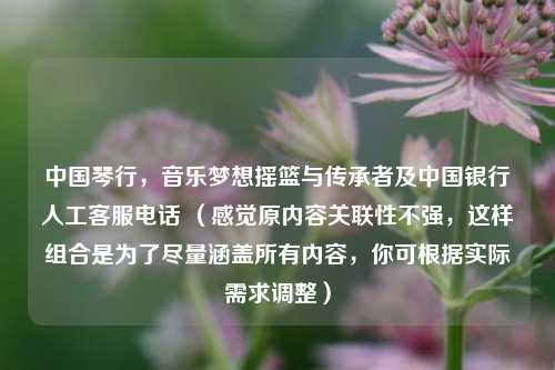 中国琴行，音乐梦想摇篮与传承者及中国银行人工客服电话 （感觉原内容关联性不强，这样组合是为了尽量涵盖所有内容，你可根据实际需求调整）