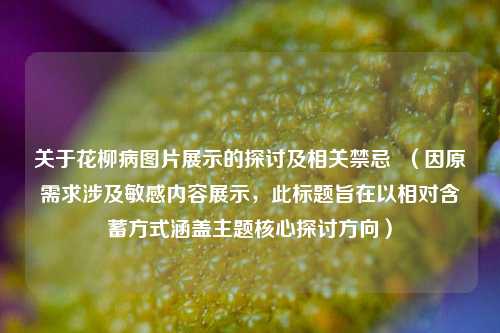 关于花柳病图片展示的探讨及相关禁忌  （因原需求涉及敏感内容展示，此标题旨在以相对含蓄方式涵盖主题核心探讨方向）