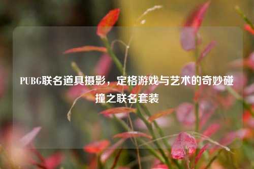PUBG联名道具摄影，定格游戏与艺术的奇妙碰撞之联名套装