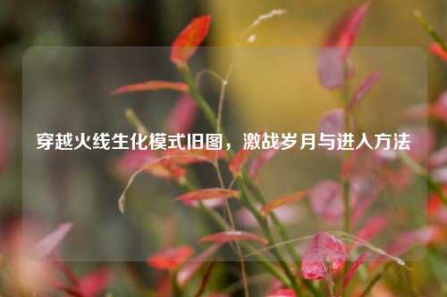 穿越火线生化模式旧图，激战岁月与进入方法