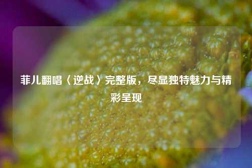 菲儿翻唱〈逆战〉完整版，尽显独特魅力与精彩呈现