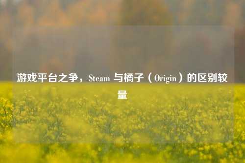 游戏平台之争,Steam 与橘子(Origin)的区别较量