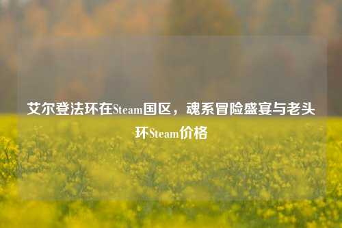 艾尔登法环在Steam国区,魂系冒险盛宴与老头环Steam价格