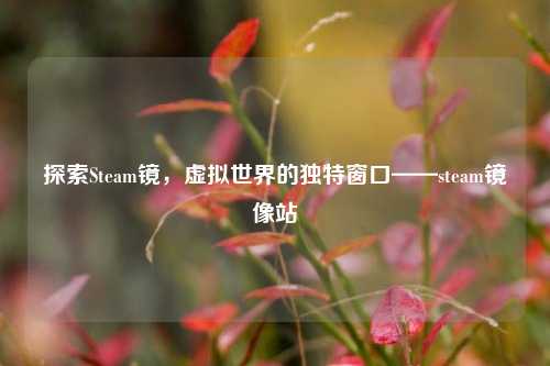 探索Steam镜，虚拟世界的独特窗口——steam镜像站