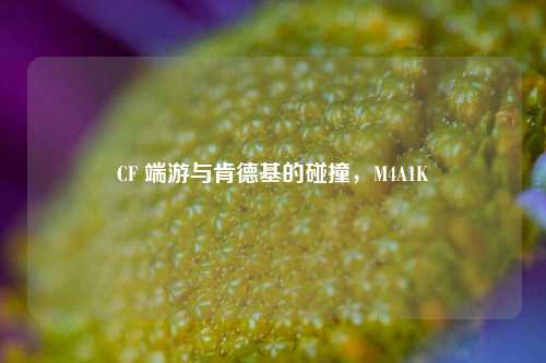 CF 端游与肯德基的碰撞,M4A1K