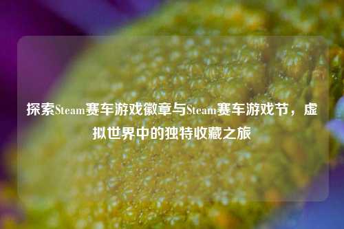 探索Steam赛车游戏徽章与Steam赛车游戏节,虚拟世界中的独特收藏之旅