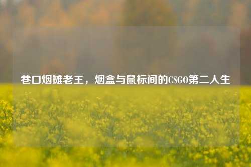 巷口烟摊老王，烟盒与鼠标间的CSGO第二人生