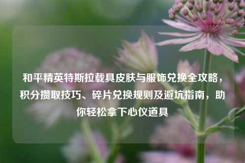 和平精英特斯拉载具皮肤与服饰兑换全攻略，积分攒取技巧、碎片兑换规则及避坑指南，助你轻松拿下心仪道具
