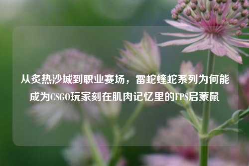 从炙热沙城到职业赛场，雷蛇蝰蛇系列为何能成为CSGO玩家刻在肌肉记忆里的FPS启蒙鼠