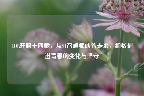 LOL开服十四载，从S1召唤师峡谷走来，细数刻进青春的变化与坚守
