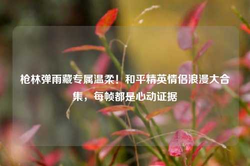 枪林弹雨藏专属温柔!和平精英情侣浪漫大合集,每帧都是心动证据