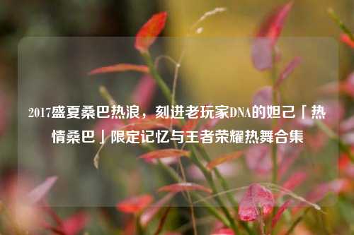 2017盛夏桑巴热浪，刻进老玩家DNA的妲己「热情桑巴」限定记忆与王者荣耀热舞合集