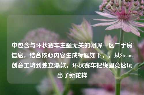中包含与环状赛车主题无关的朝晖一区二手房信息，结合核心内容生成标题如下，，从Steam创意工坊到独立爆款，环状赛车把绕圈竞速玩出了新花样