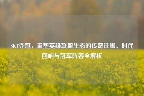 SKT夺冠,重塑英雄联盟生态的传奇注脚、时代回响与冠军阵容全解析