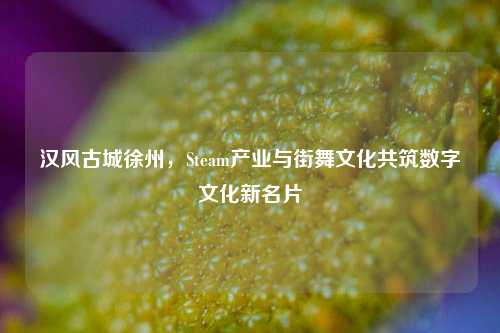 汉风古城徐州,Steam产业与街舞文化共筑数字文化新名片